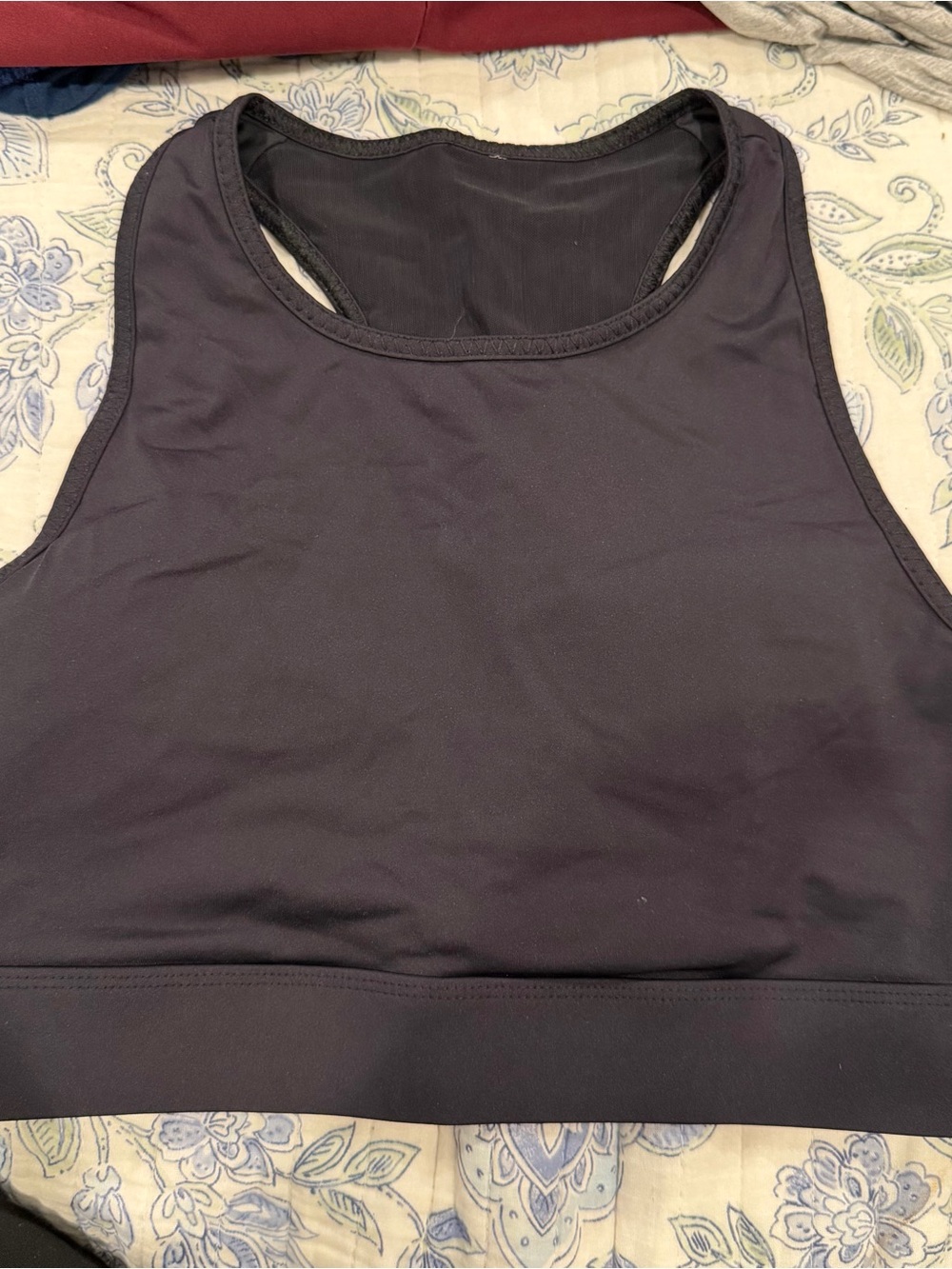 Fabletics Black High-Neck Sports Bra